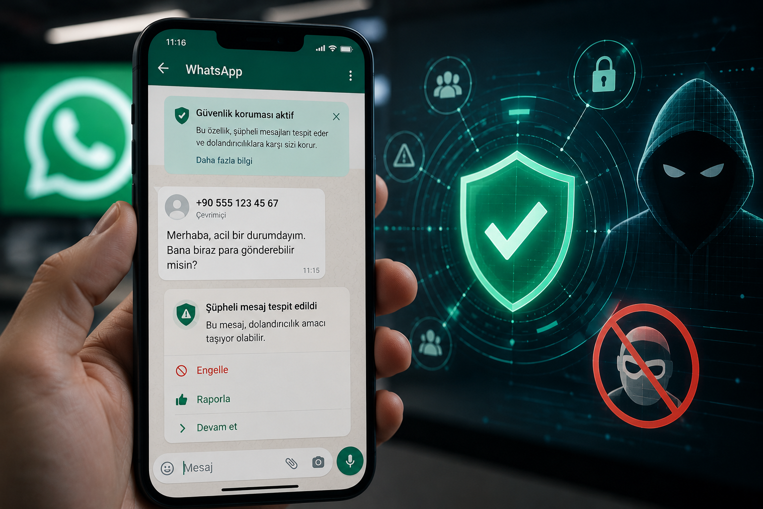 WhatsApp, Dolandırıcılığa Karşı Yeni Özelliğini Tanıttı