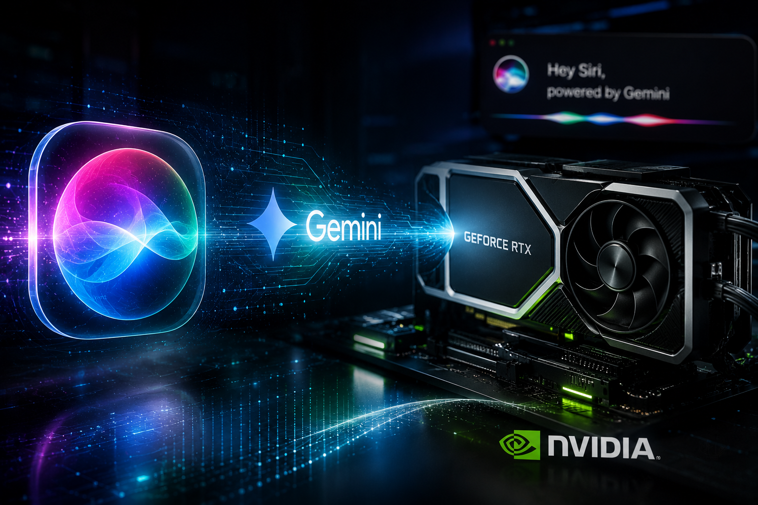 Gemini Destekli Siri, Nvidia GPU ile Güçleniyor