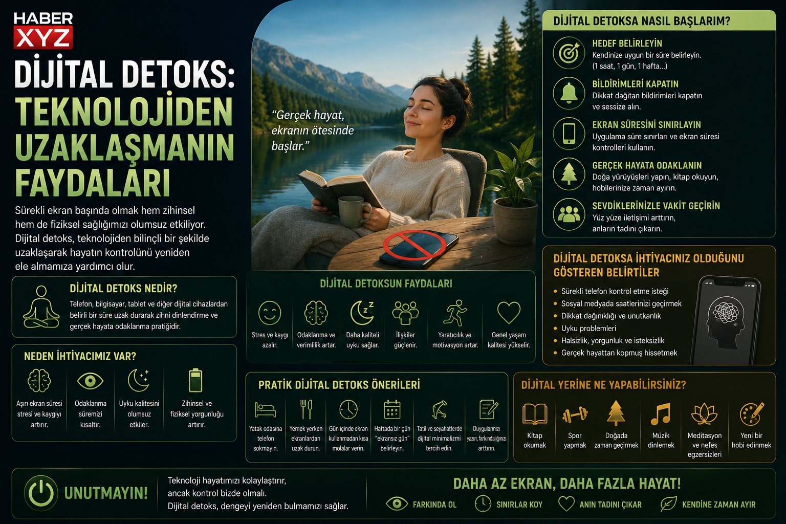 Dijital Detoks: Teknolojiden Uzaklaşmanın Faydaları