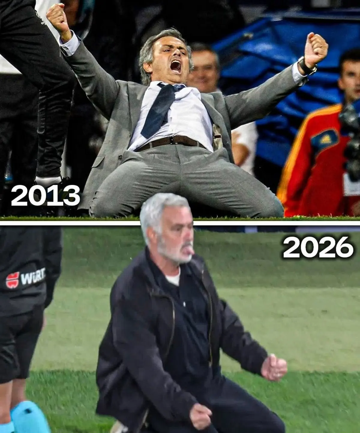 Mourinho'nun 13 Yıl Sonra Aynı Coşkulu Sevinci El Clasico'da Yeniden Gündemde