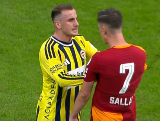 Galatasaray-Fenerbahçe Derbisinin Ardından Sahada Gerginlik Yaşandı