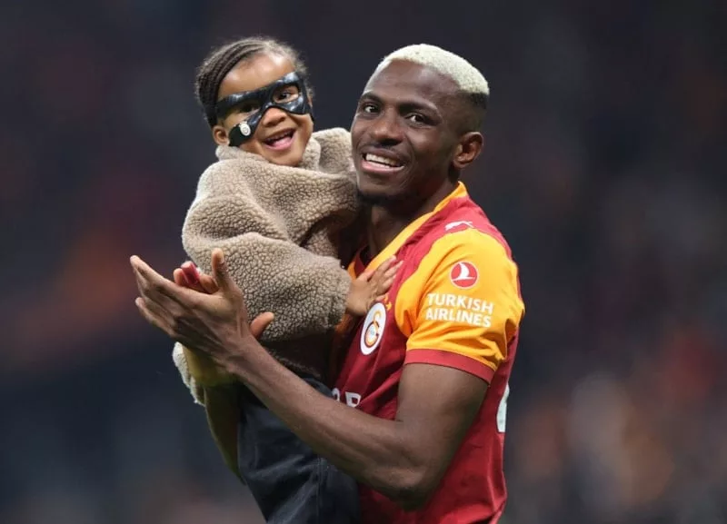 Galatasaraylı Victor Osimhen İkinci Kez Baba Oldu